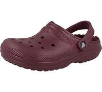 Crocs Unisex Classic Lined Clog, Garnet, 3 UK Men/ 4 UK Women