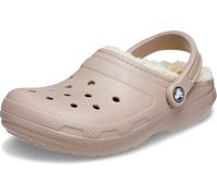 Crocs Unisex Classic Lined Clog, Mushroom Bone, 11 UK Men/ 12 UK Women