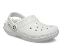 Crocs Unisex Classic Lined Clog Thermoplastic Atmosphere Clogs - White Resin - Size UK 6