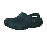 Crocs Unisex Classic Lined Clogs, Evergreen, M1/W2 UK