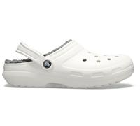 Crocs | Unisex | Classic Lined | Clogs | White / Grey | W8/M7
