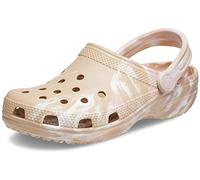 Crocs Unisex Classic Marbled Clog, Chai Pink Rose, 4 UK Men/ 5 UK Women