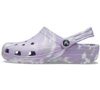 Crocs Unisex Classic Marbled Clog, Lavender/Multi, 7 UK