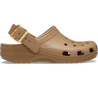 Crocs | Unisex | Classic Metallic Buckle | Clogs | Sepia | W7/M6