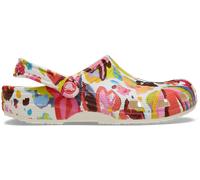 Crocs | Unisex | Classic Painted Floral | Clogs | Chalk | W4/M3