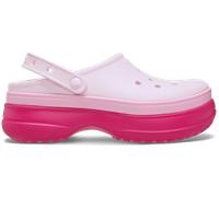 Crocs | Unisex | Classic Stacked | Clogs | Dragon Fruit | W9/M8