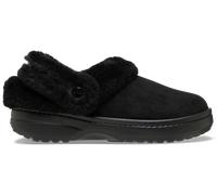 Crocs | Unisex | Classic Unfurgettable Vegan Suede | Clogs | Black | W9/M8