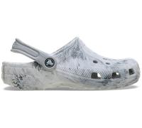 Crocs | Unisex | Classic Watercolor Marbled | Clogs | Grey Swirl | W5/M4