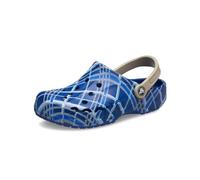 Crocs Unisex Clogs, Baya Holiday Plaid Clog, Blue Jean, 6 UK Men/ 7 UK Women