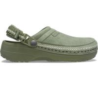 Crocs | Unisex | Crafted Vegan Suede Stitch | Clogs | Cargo | W9/M8