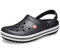 Crocs Unisex Crocband Clogs, Black, 12 UK