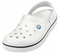 Crocs Unisex Crocband Clogs, White, 4 UK Men/ 5 UK Women