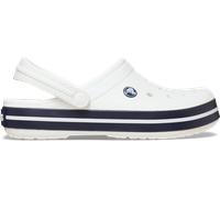 Crocs | Unisex | Crocband™ | Clogs | White / White/Navy | W7/M6