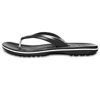 Crocs Unisex Crocband Flip Flip Flops, Black, 12 UK Men/ 13 UK Women