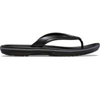 Crocs Unisex Crocband Flip Flip Flops, Black Slate Grey, 8 UK Men/ 9 UK Women