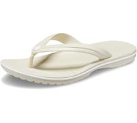 Crocs Unisex Crocband Flip Flip Flops, Bone, 10 UK Men/ 11 UK Women