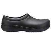 Crocs Unisex On the Clock Work Crocs Slipon Sandals, Black, 11 UK