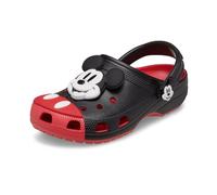 Crocs Unisex Disney Mickey & Minnie Mouse Clogs Wooden Shoes, Mickey Mouse, 6.5/7.5 UK