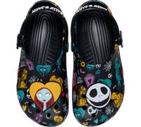 Crocs | Unisex | Disney Tim Burtons The Nightmare Before Christmas Jack and Sally Classic | Clogs | Multi | W7/M6