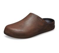 Crocs Unisex Dylan Clogs Wooden Shoes, Mocha, 6 Women/4 Men