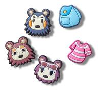 Crocs Unisex Jibbitz Charms, Animal Crossing Creator 5 Pack