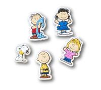 Crocs Unisex Jibbitz Charms, Peanuts III - 5 Pack