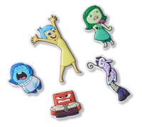 Crocs Unisex Jibbitz Charms, Pixar Inside Out 5 Pack