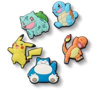 Crocs Unisex Jibbitz Charms, Pokemon Combo 5 Pack