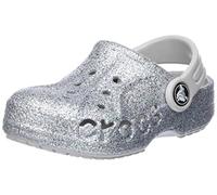 Crocs Unisex Kids Baya Clog K Clog, Silver, 4 UK Child