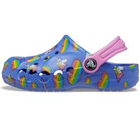 Crocs Unisex Kids Baya Clog T Clog, Lapis Multi, 4 UK Child