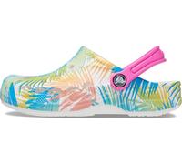 Crocs Unisex Kids Baya Clog T Clog, Tropical White Print, 5 UK Child