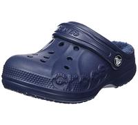 Crocs Unisex Kid's Baya Lined K Clog, Navy, 12 Child UK