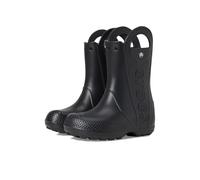 Crocs Unisex Kids Boot, Handle It Rain Boot K, Black, 13 UK Child