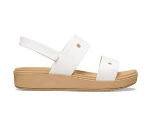 Crocs Unisex Kids,Brookie Sandal K, Chalk/Cashew, 11 UK Child