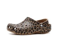 Crocs Unisex Kids, Classic Animal Clog K, Sepia/Leopard, 11 UK Child