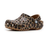 Crocs Unisex Kids, Classic Animal Clog T, Sepia/Leopard, 9 UK Child