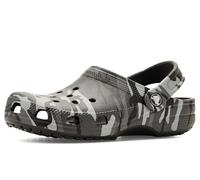 Crocs Unisex Kids, Classic Camouflage Clog K, Black/Slate Grey, 4 UK