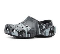 Crocs Unisex Kids, Classic Camouflage Clog T, Black/Slate Grey, 8 UK Child