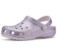 Crocs | Kids | Classic Chunky Glitter | Clogs | Grape Ice | J3