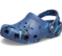 Crocs Unisex Kids Classic Clog K Clogs, Marbled Navy Multi, 5 UK