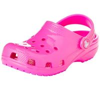 Crocs Unisex Kids Classic Clog K Clogs, Neon Highlighter Pink Crush, 4 UK