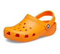 Crocs Unisex Kids Classic Clog K Clogs, Orange Zing, 4/5 UK Child