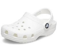 Crocs Unisex Kids Classic Clog K Clogs, White, 11 UK Child