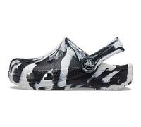 Crocs Unisex Kids Classic Clog T Clog, Marbled Black White, 4 UK Child