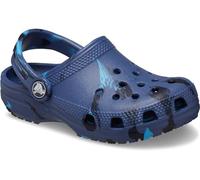 Crocs Boy's Classic Marbled Boys Clogs - Blue - Size: 7 years/7