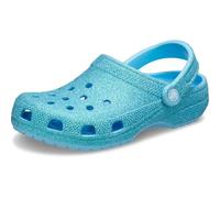 Crocs Unisex Kids Classic Clogs Iridescent Glitter T, Tinted Glass, 22.2 cm