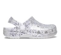 Crocs, Unisex Kids, Classic Dazzle Glitter Clog T, Silver, 6 UK Child