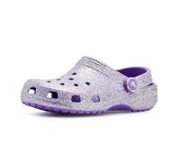 Crocs Unisex Kids, Classic Fantasy Glitter Clog K, Purple, 13 UK Child