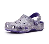Crocs Unisex Kids, Classic Fantasy Glitter Clog K, Purple, 3 UK