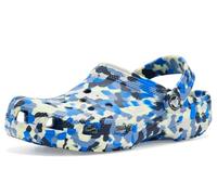Crocs, Unisex Kids, Classic Glow Confetti Clog K, Glow Light/Multi, 2 UK